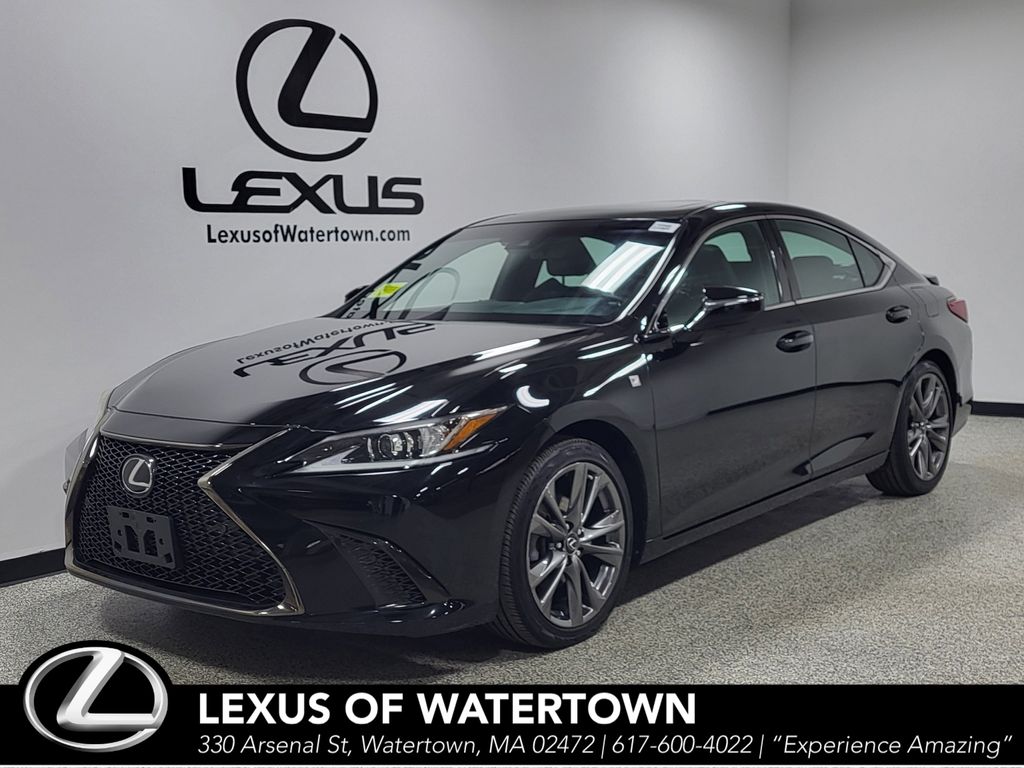 Black 2020 Lexus ES 350 F Sport FWD Sedan Front-Wheel Drive 8-Speed Automatic