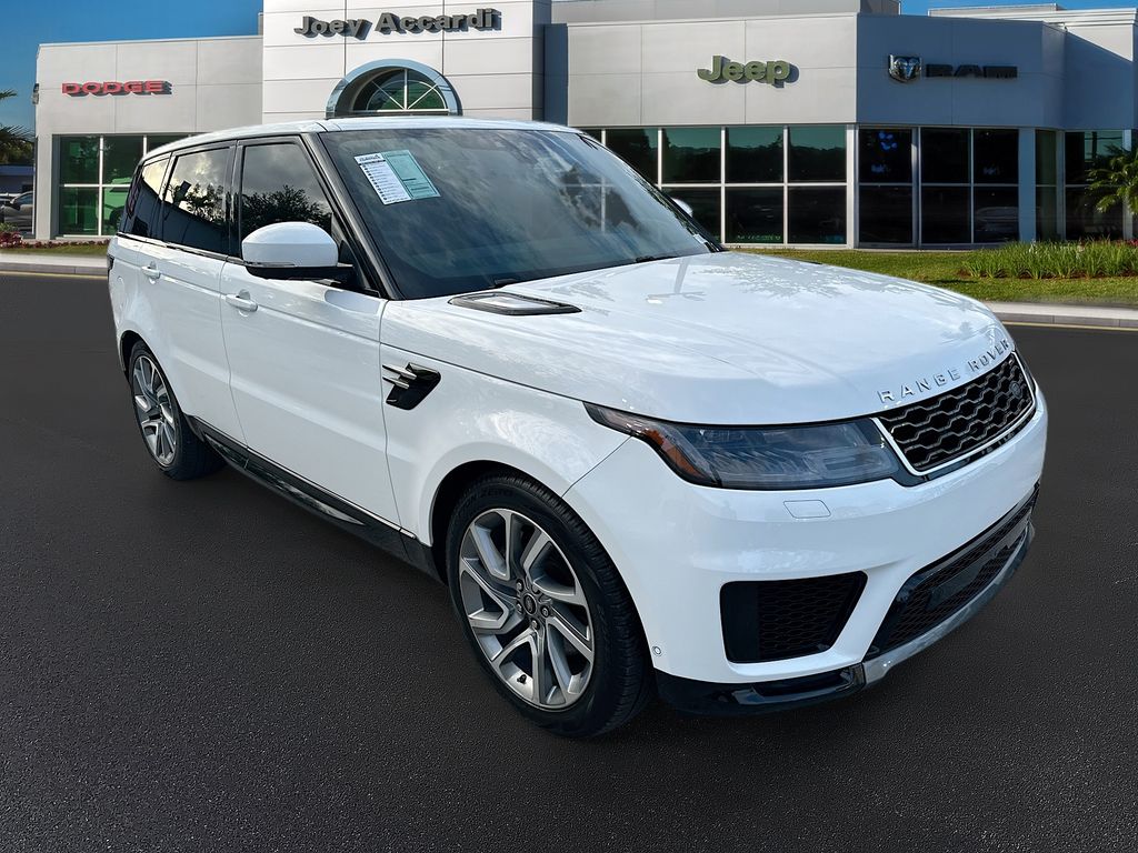 White 2020 Land Rover Range Rover Sport HSE 4WD SUV / Crossover All-Wheel Drive 8-Speed Automatic