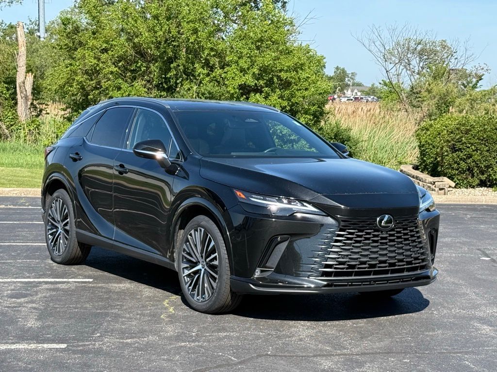 Black (Caviar) 2023 Lexus RX Hybrid 350h Premium AWD SUV / Crossover All-Wheel Drive Continuously Variable Transmission