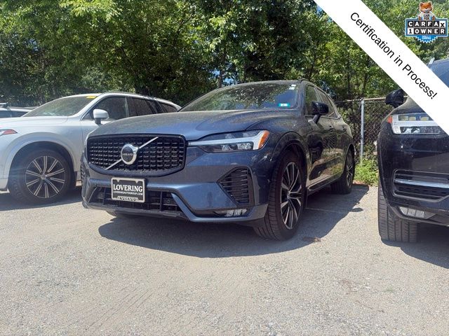 Denim Blue Metallic 2023 Volvo XC60 B6 Ultimate Dark Theme AWD SUV / Crossover All-Wheel Drive Automatic