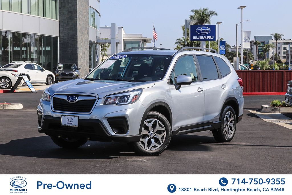 Ice Silver Metallic 2020 Subaru Forester SUV / Crossover All-Wheel Drive Continuously Variable Transmission