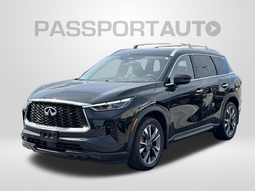 Mineral Black 2025 INFINITI QX60 Luxe AWD SUV / Crossover All-Wheel Drive 9-Speed Automatic