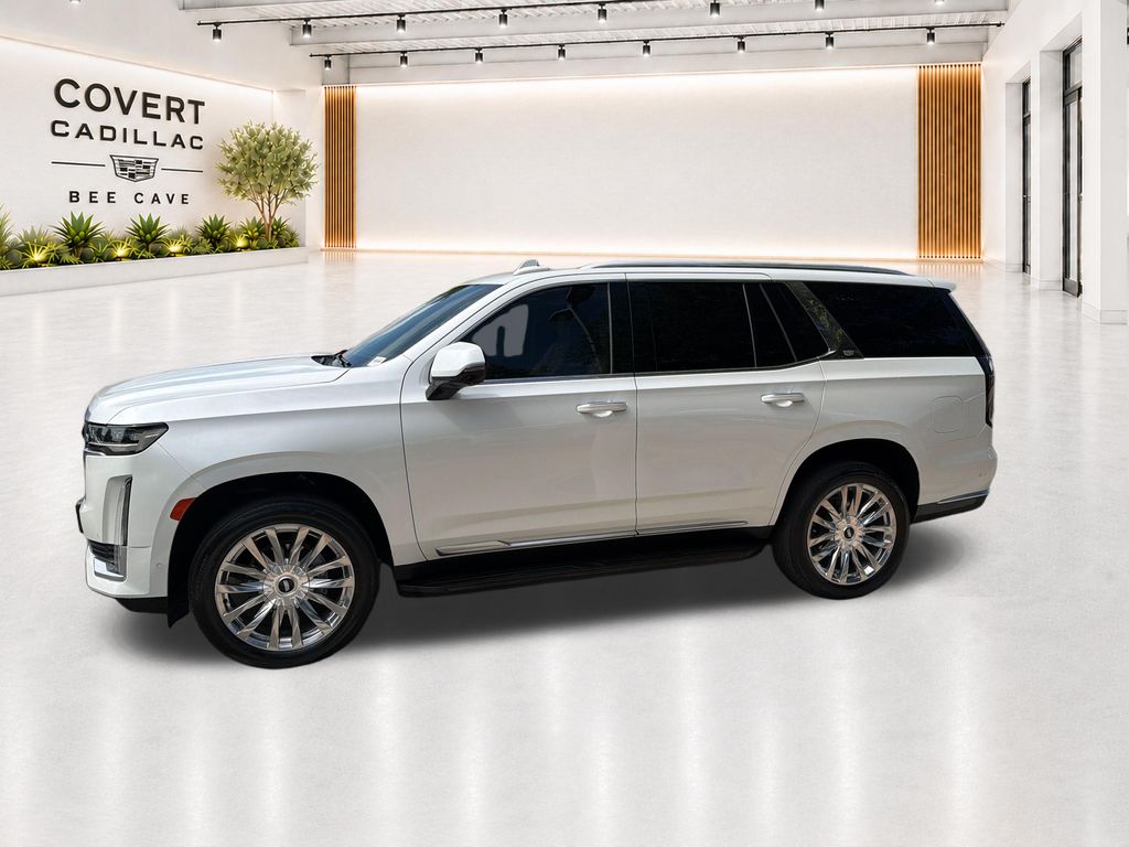 Used 2021 White Cadillac Premium Luxury image 5