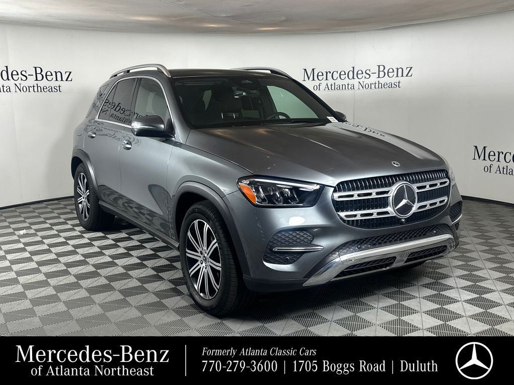 Gray (Selenite Grey Metallic) 2026 Mercedes-Benz GLE 350 4MATIC SUV / Crossover All-Wheel Drive 9-Speed Automatic