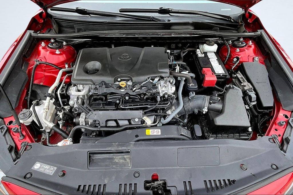 2023 Toyota Camry SE Red at Don McGill Toyota