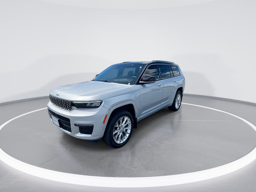 Used 2021 Silver Jeep Summit image 4