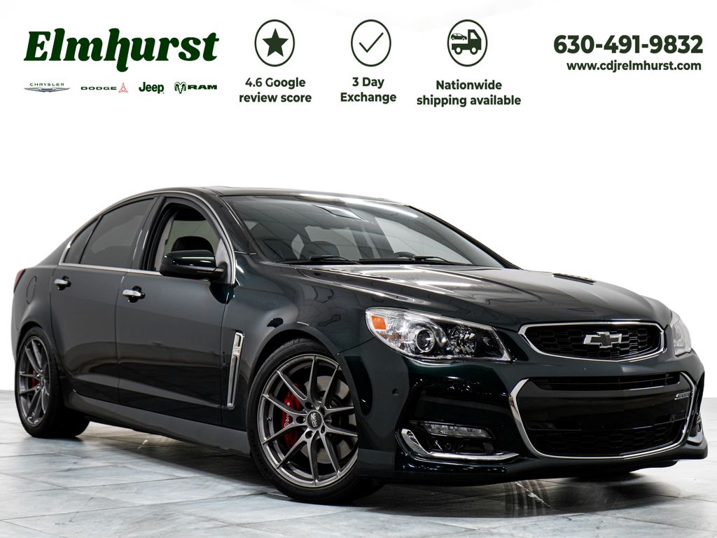 2017 Chevrolet SS Verde (Green Metallic) Sedán Tracción trasera 6 velocidades Manual