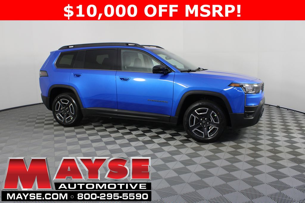 Hydro Blue Pearlcoat 2026 Jeep Cherokee Limited 4WD SUV / Crossover Four-Wheel Drive Continuously Variable Transmission