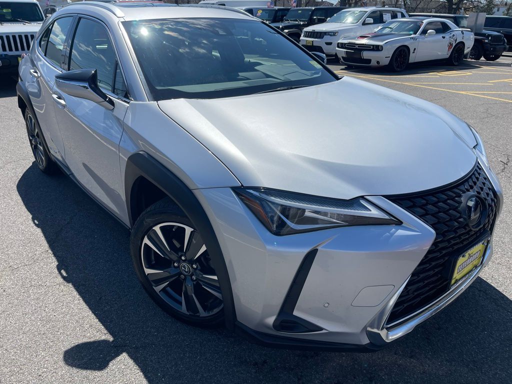 Dark Gray Metallic 2020 Lexus UX Hybrid 250h AWD SUV / Crossover All-Wheel Drive Continuously Variable Transmission