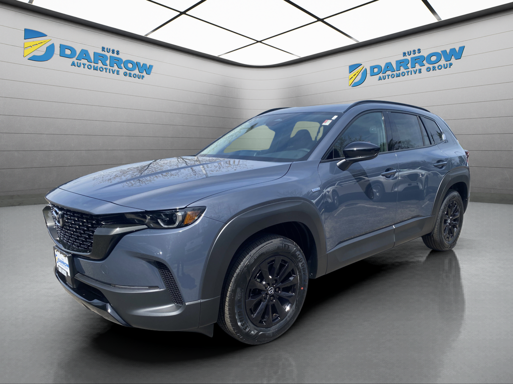 Polymetal Gray Metallic 2025 Mazda CX-50 Hybrid Premium AWD SUV / Crossover All-Wheel Drive Continuously Variable Transmission