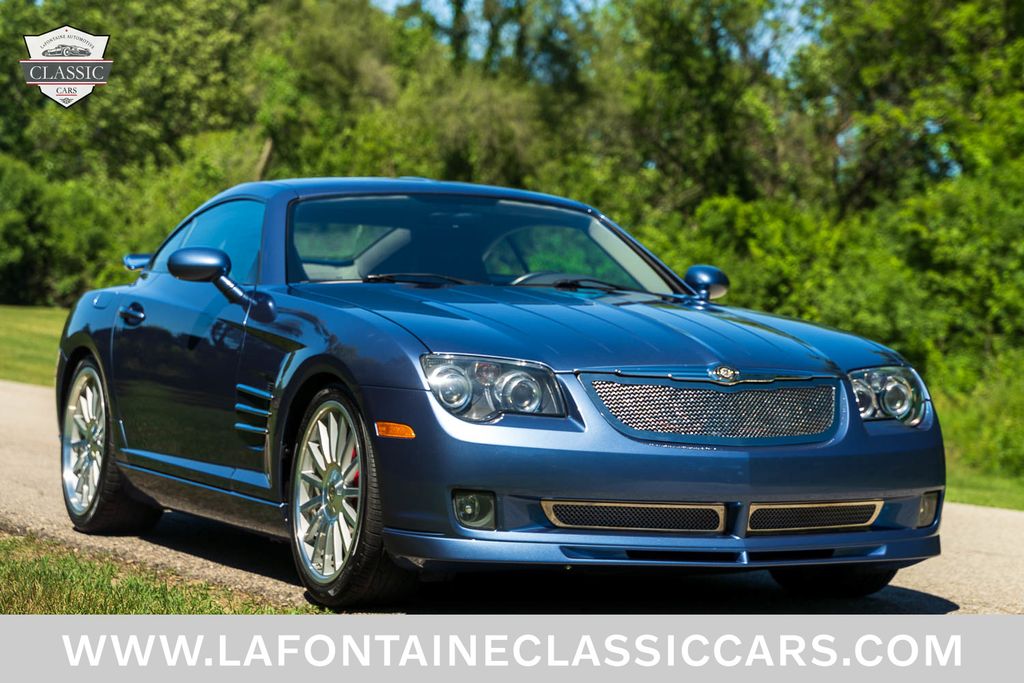 Aero Blue Pearl 2005 Chrysler Crossfire SRT-6 Coupe Rear-Wheel Drive 5-Speed Automatic