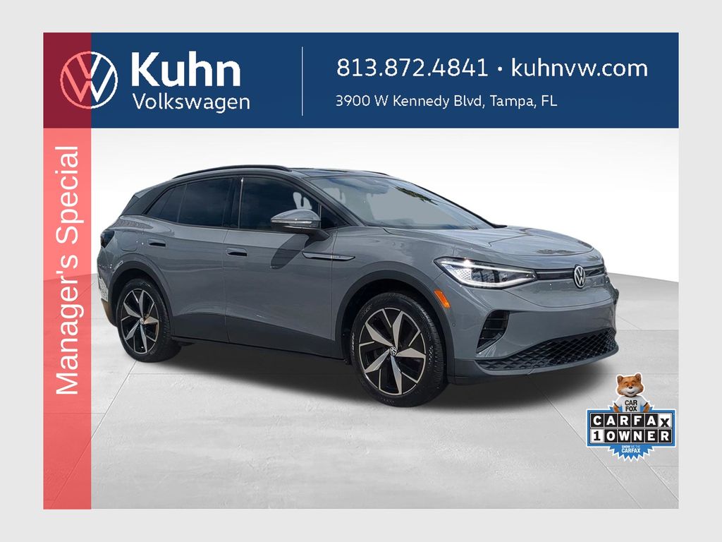 Pure Gray 2023 Volkswagen ID.4 SUV / Crossover Rear-Wheel Drive Automatic