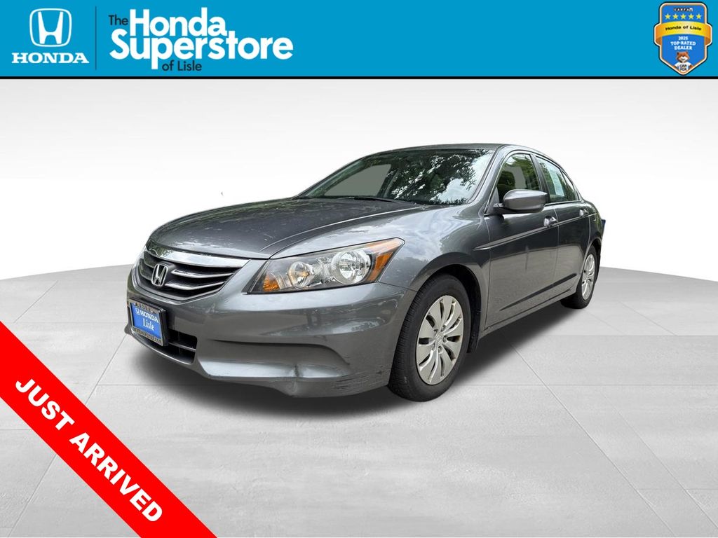 Polished Metal 2012 Honda Accord LX Sedan Front-Wheel Drive 5-Speed Automatic Overdrive