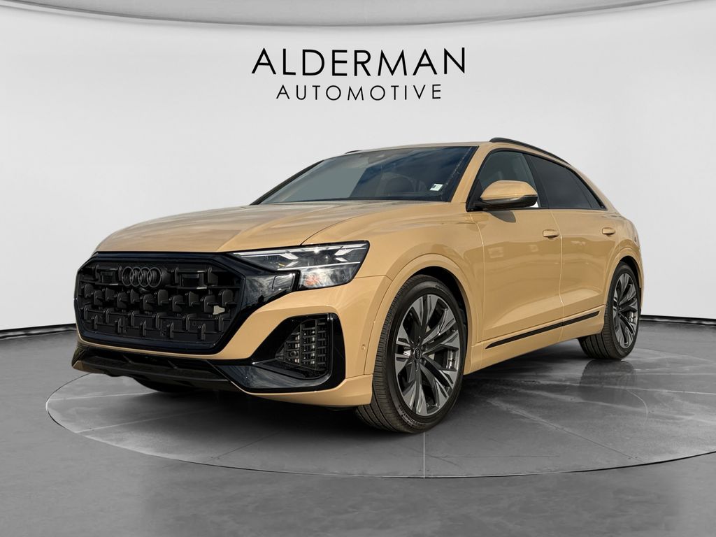 Gold 2025 Audi Q8 SUV / Crossover All-Wheel Drive 8-Speed Automatic