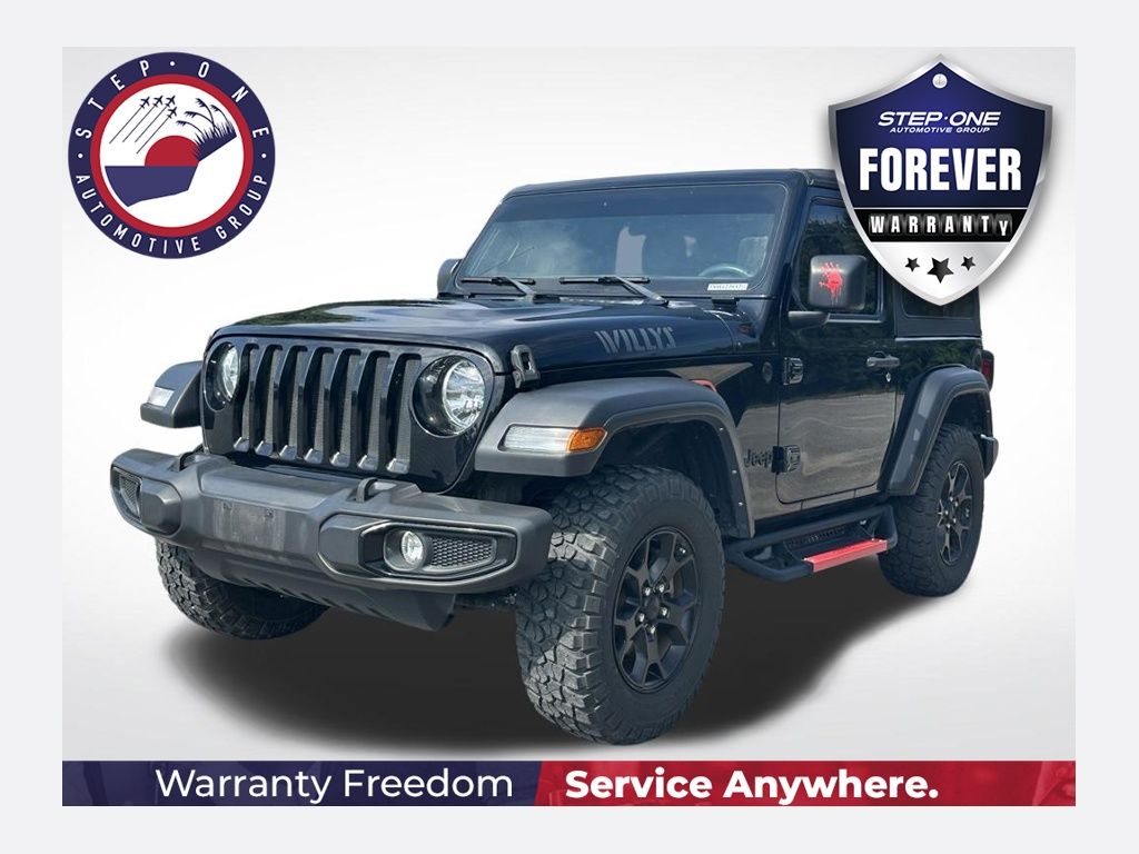 Black Clearcoat 2022 Jeep Wrangler SUV / Crossover 8-Speed Automatic