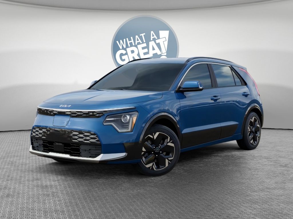 Mineral Blue 2026 Kia Niro EV SUV / Crossover Front-Wheel Drive 1-Speed Automatic