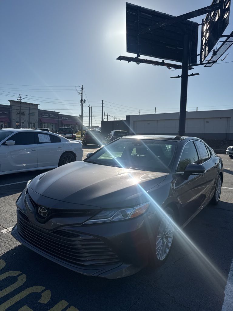 Predawn Gray Mica 2018 Toyota Camry XLE Sedan Front-Wheel Drive 8-Speed Automatic