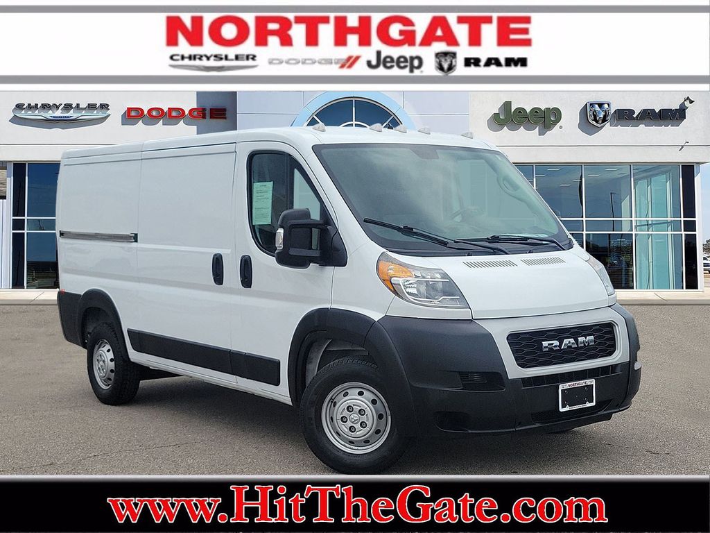 Bright White Clearcoat 2021 RAM ProMaster 2500 136 Low Roof Cargo Van FWD Van Front-Wheel Drive 6-Speed Automatic