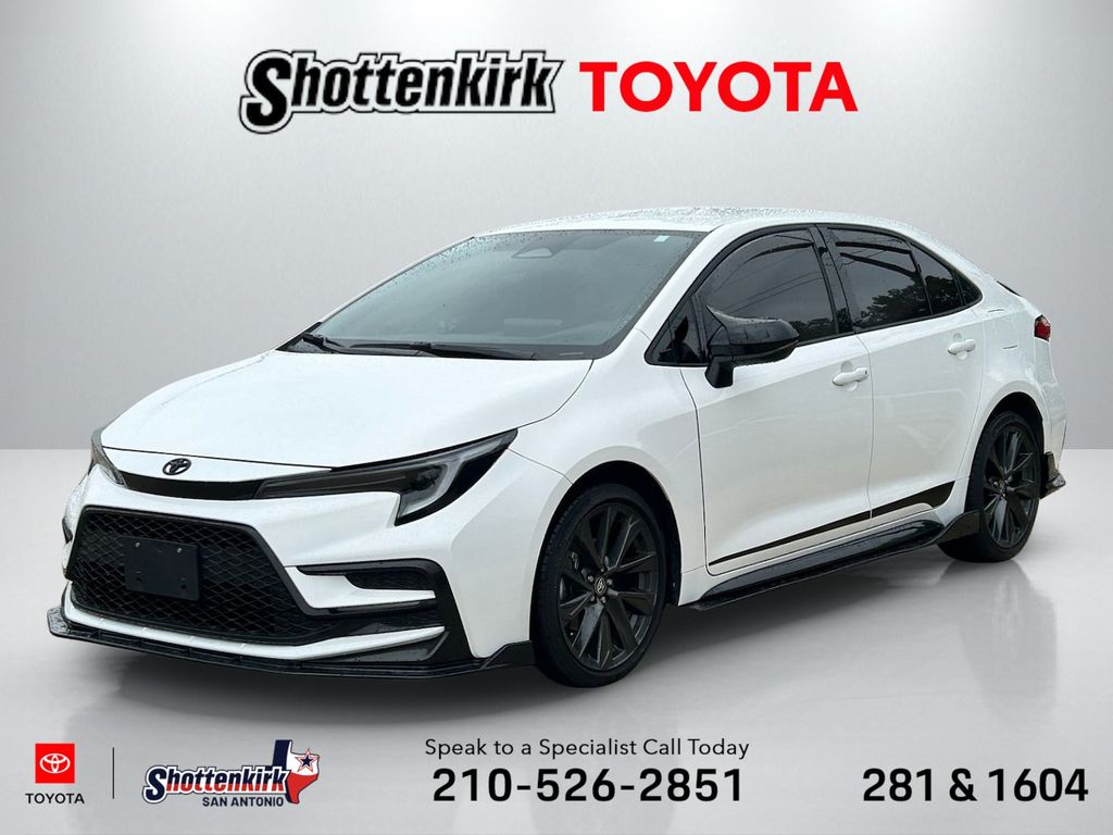 Ice Cap 2025 Toyota Corolla Sedan Front-Wheel Drive Continuously Variable Transmission