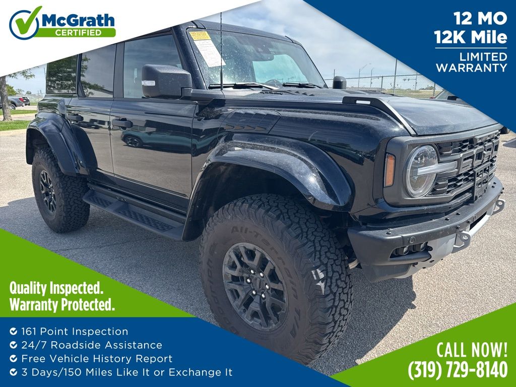 Shadow Black 2025 Ford Bronco Raptor 4WD SUV / Crossover Four-Wheel Drive Automatic