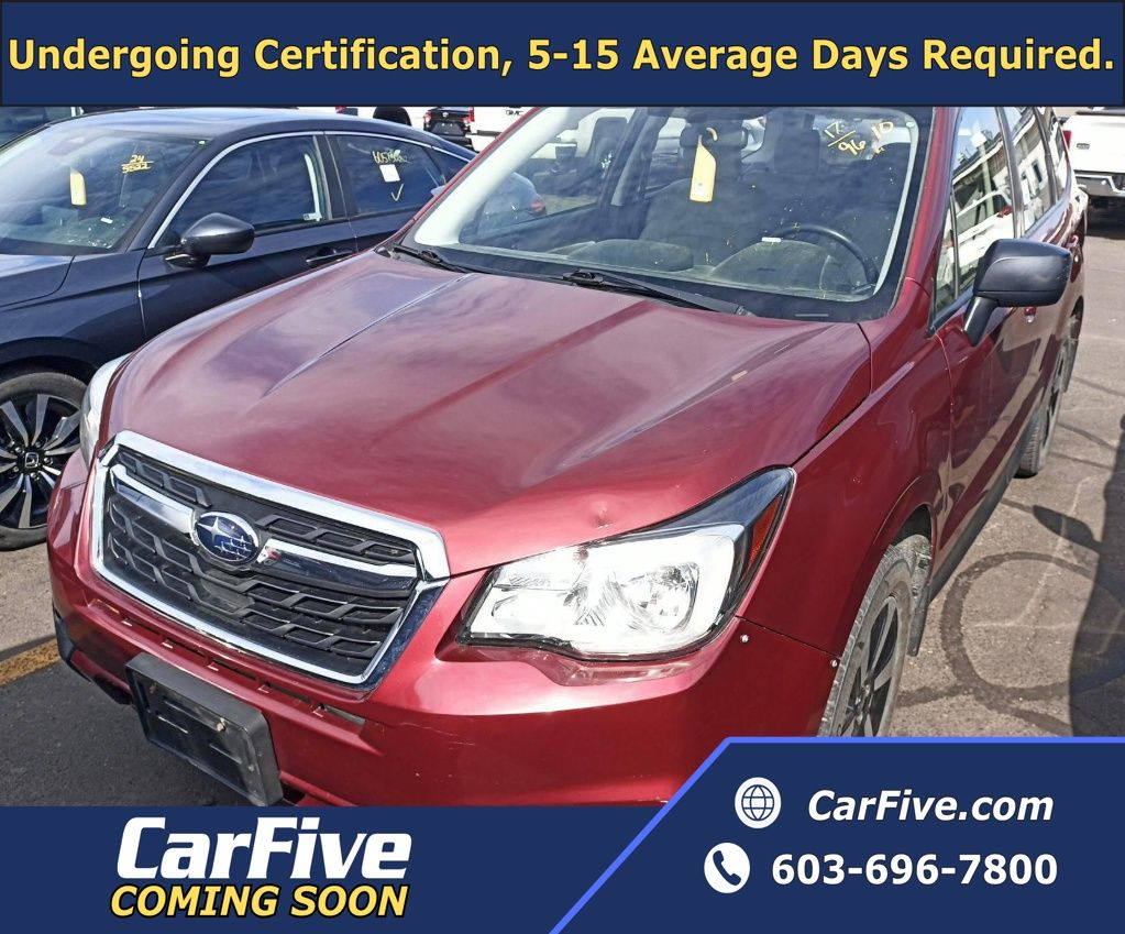 Venetian Red Pearl 2017 Subaru Forester 2.5i SUV / Crossover All-Wheel Drive Continuously Variable Transmission