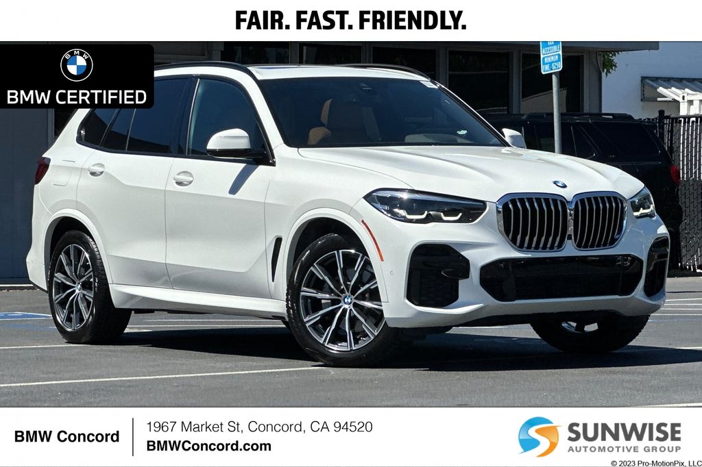 Alpine White 2023 BMW X5 SUV / Crossover All-Wheel Drive 8-Speed Automatic