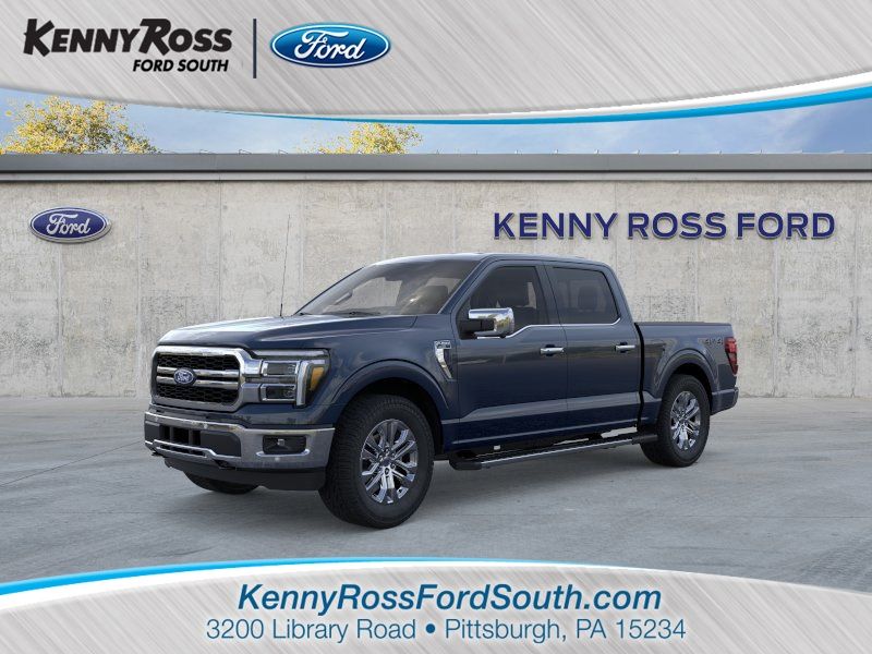 Antimatter Blue Metallic 2026 Ford F-150 Pickup Truck Four-Wheel Drive Automatic
