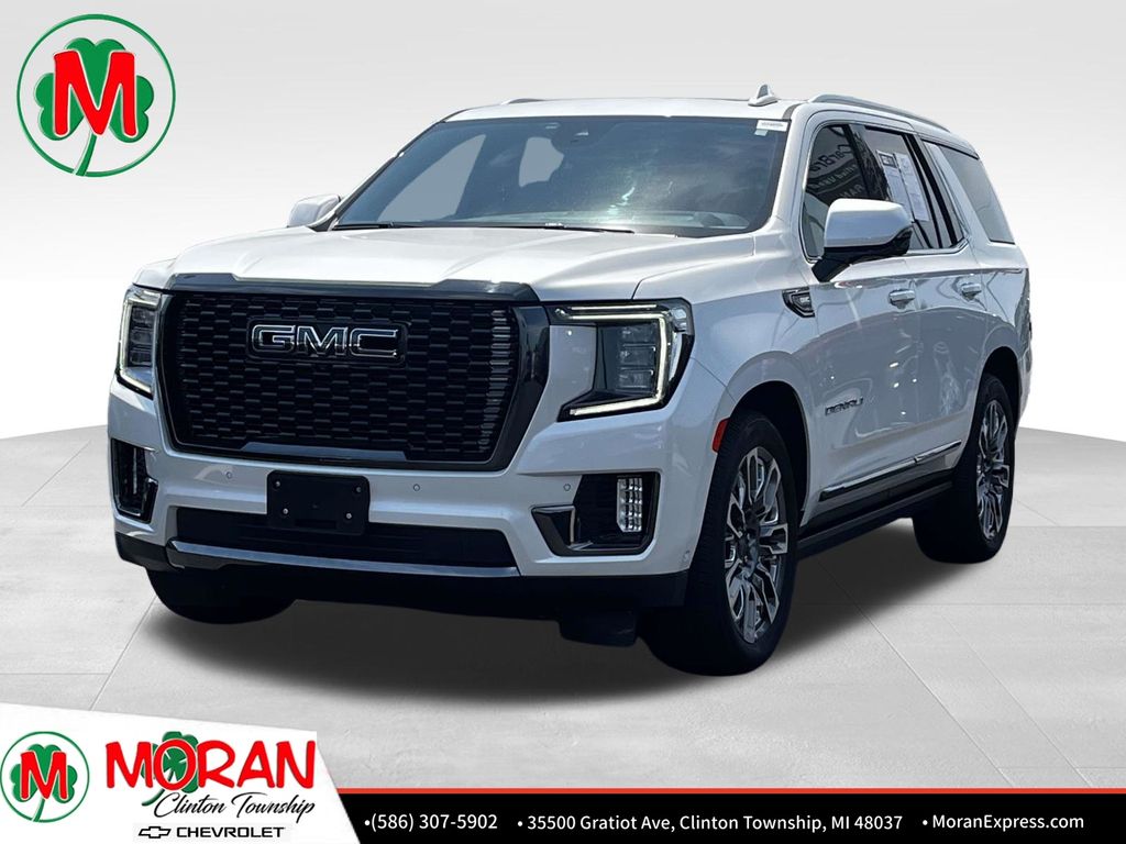 White Frost 2024 GMC Yukon SUV / Crossover Four-Wheel Drive 