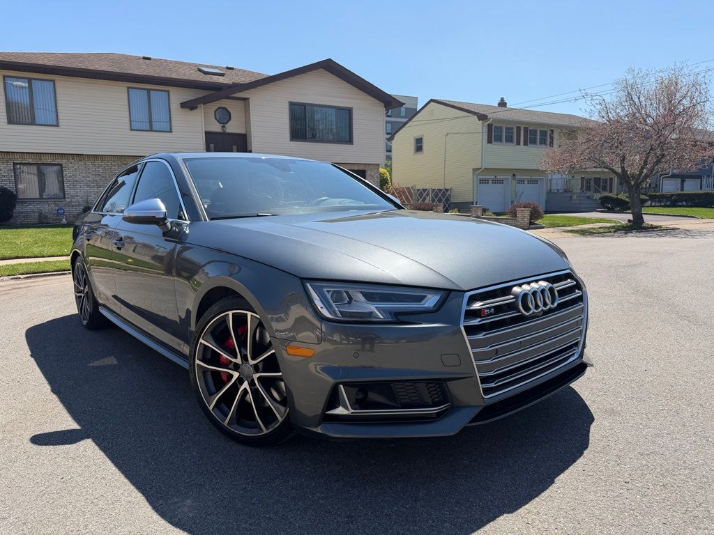 Daytona Gray Pearl 2018 Audi S4 3.0T quattro Prestige Sedan AWD Sedan All-Wheel Drive 8-Speed Automatic