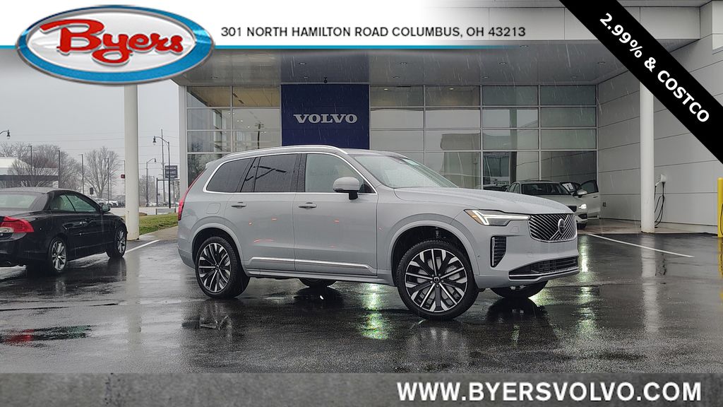 Gray (Vapour Grey Metallic) 2026 Volvo XC90 B6 Plus Bright Theme AWD SUV / Crossover Automatic