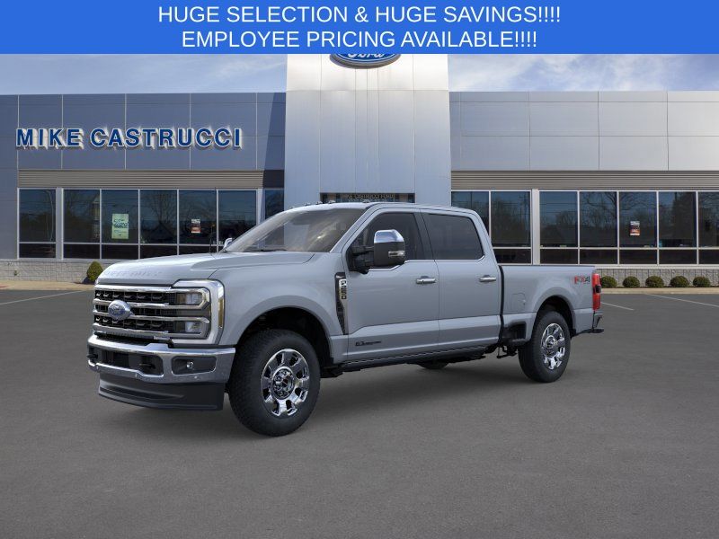 Glacier Gray Metallic Tri-Coat 2026 Ford F-250 Super Duty King Ranch Crew Cab 4WD Pickup Truck Four-Wheel Drive Automatic