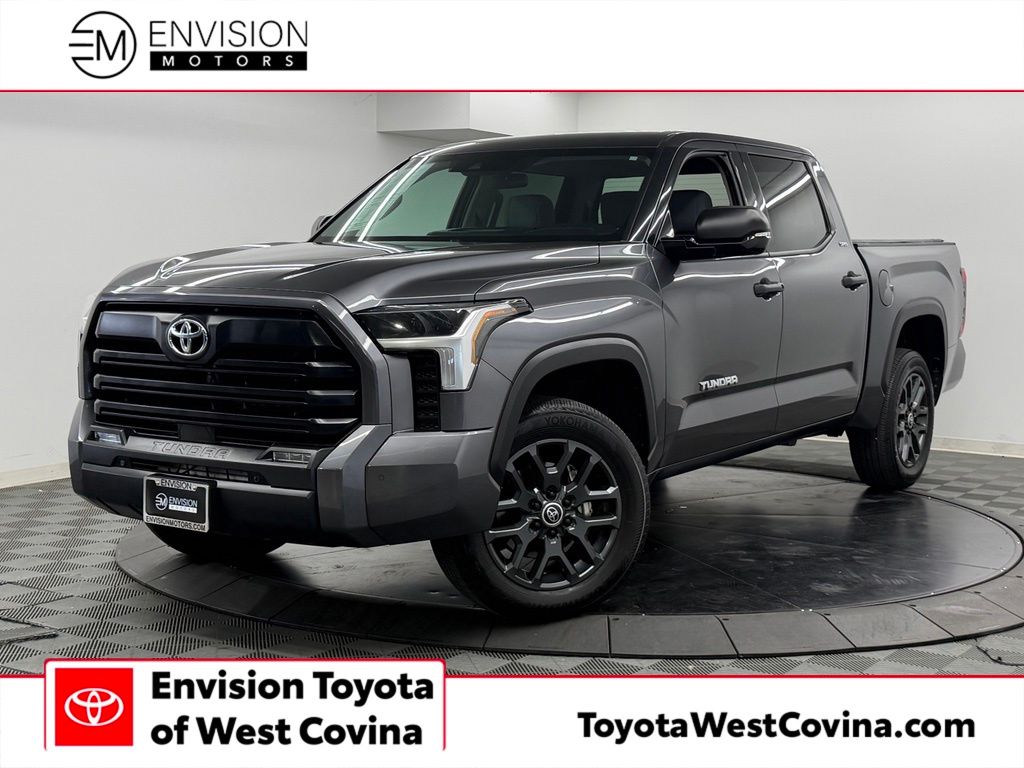 Magnetic Gray Metallic 2023 Toyota Tundra Pickup Truck Four-Wheel Drive Automatic