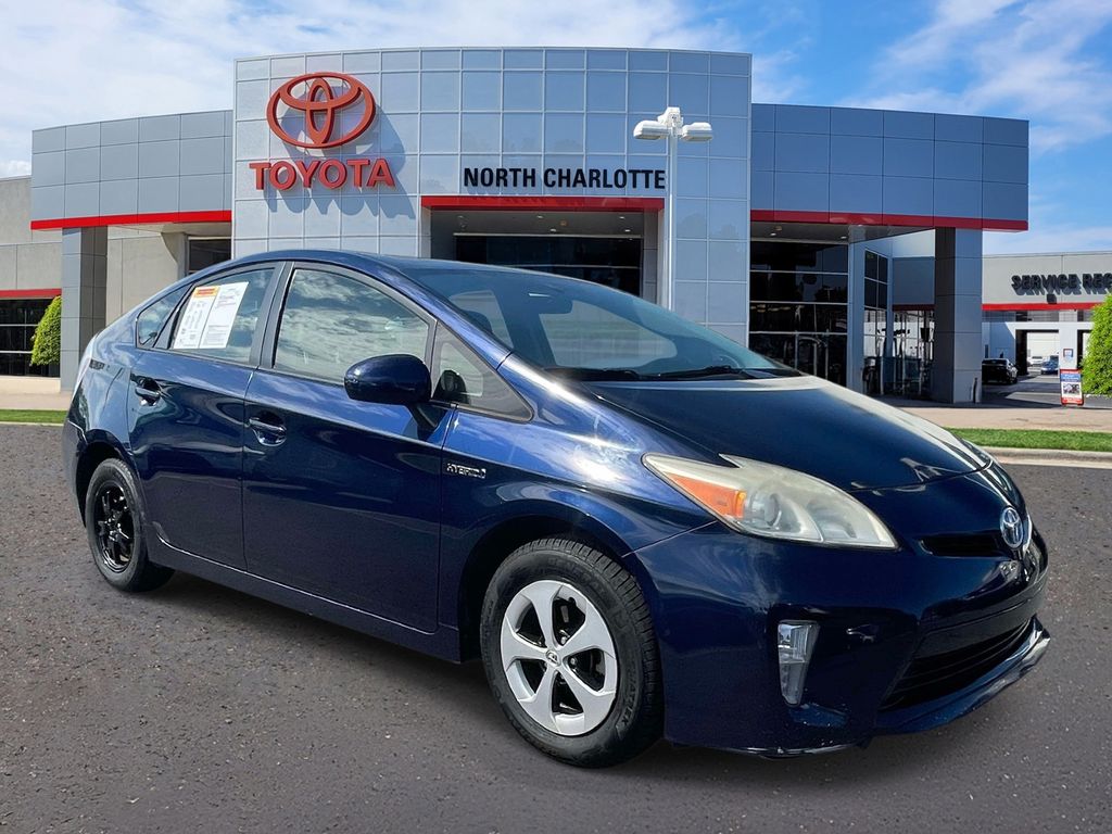 Nautical Blue Metallic 2012 Toyota Prius Two Hatchback Front-Wheel Drive Continuously Variable Transmission