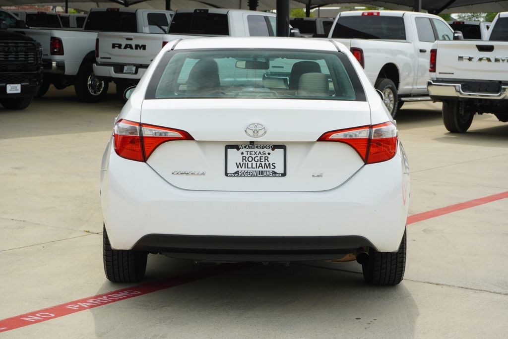 Used Car 2016 Toyota Corolla  Le For Sale Under $12,000 In Weatherford, Texas