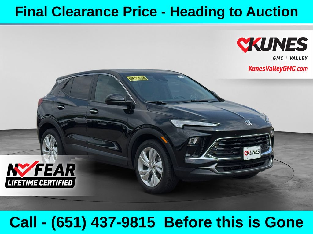 Black (Ebony Twilight Metallic) 2025 Buick Encore GX SUV / Crossover Front-Wheel Drive Continuously Variable Transmission