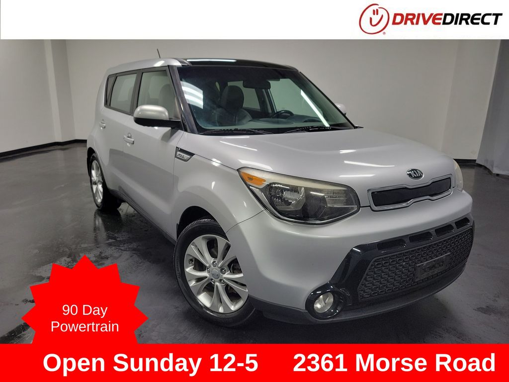 Bright Silver 2016 Kia Soul Wagon Front-Wheel Drive 6-Speed Automatic