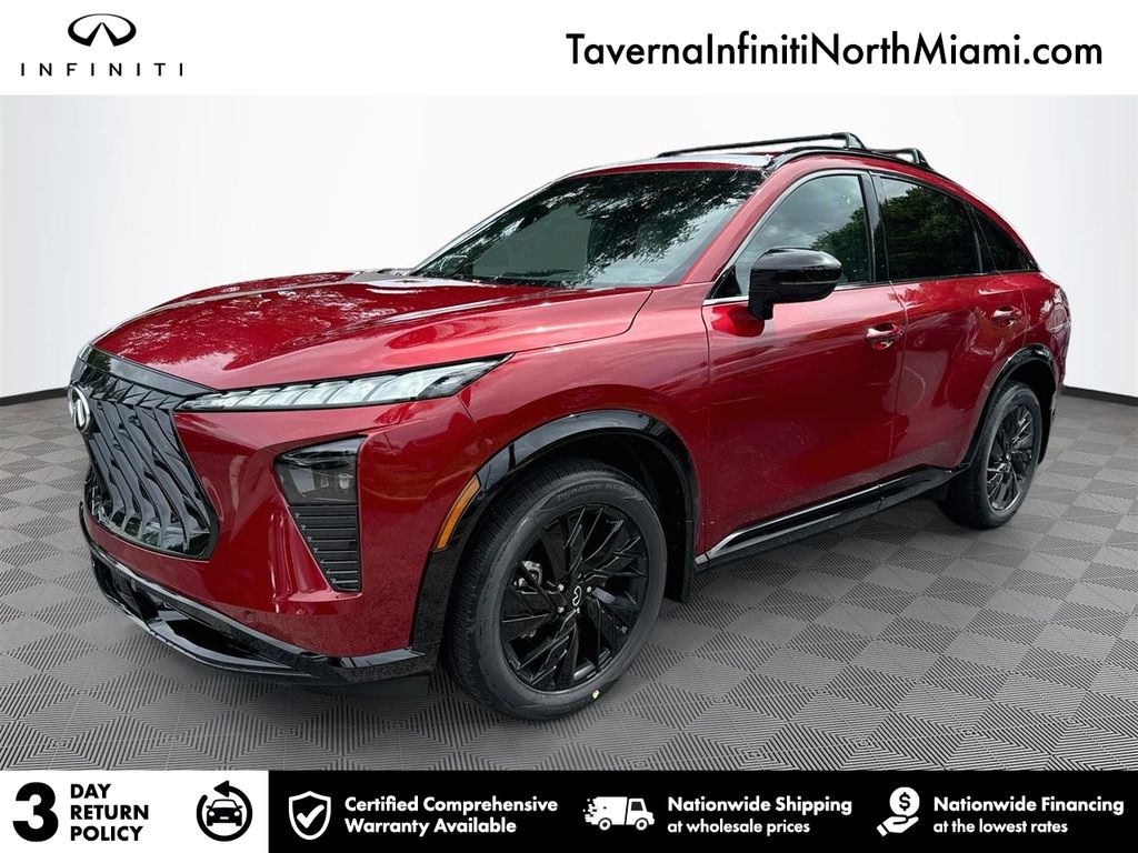 Sunfire Red 2027 INFINITI QX65 SUV / Crossover All-Wheel Drive 9-Speed Automatic