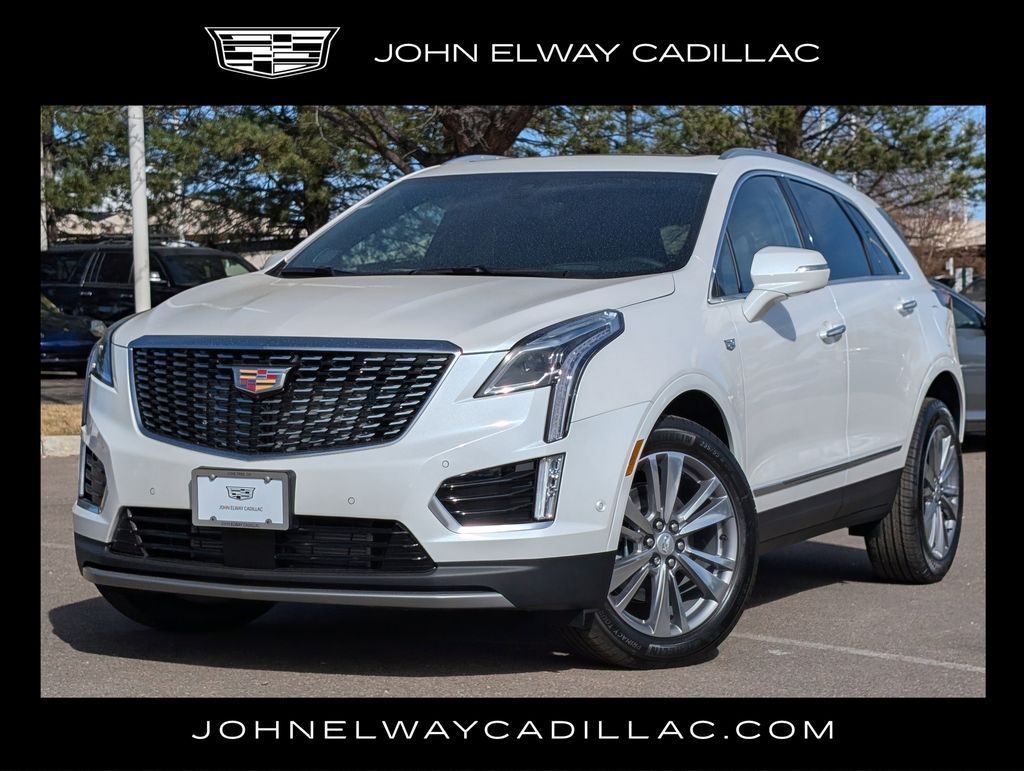 Crystal White Tricoat 2026 Cadillac XT5 Premium Luxury AWD SUV / Crossover Four-Wheel Drive 9-Speed Automatic