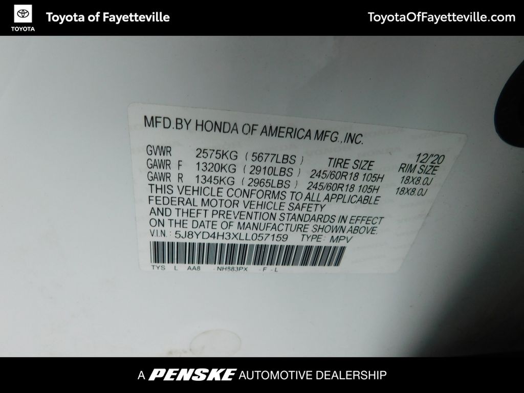 2020 Acura MDX Base 12