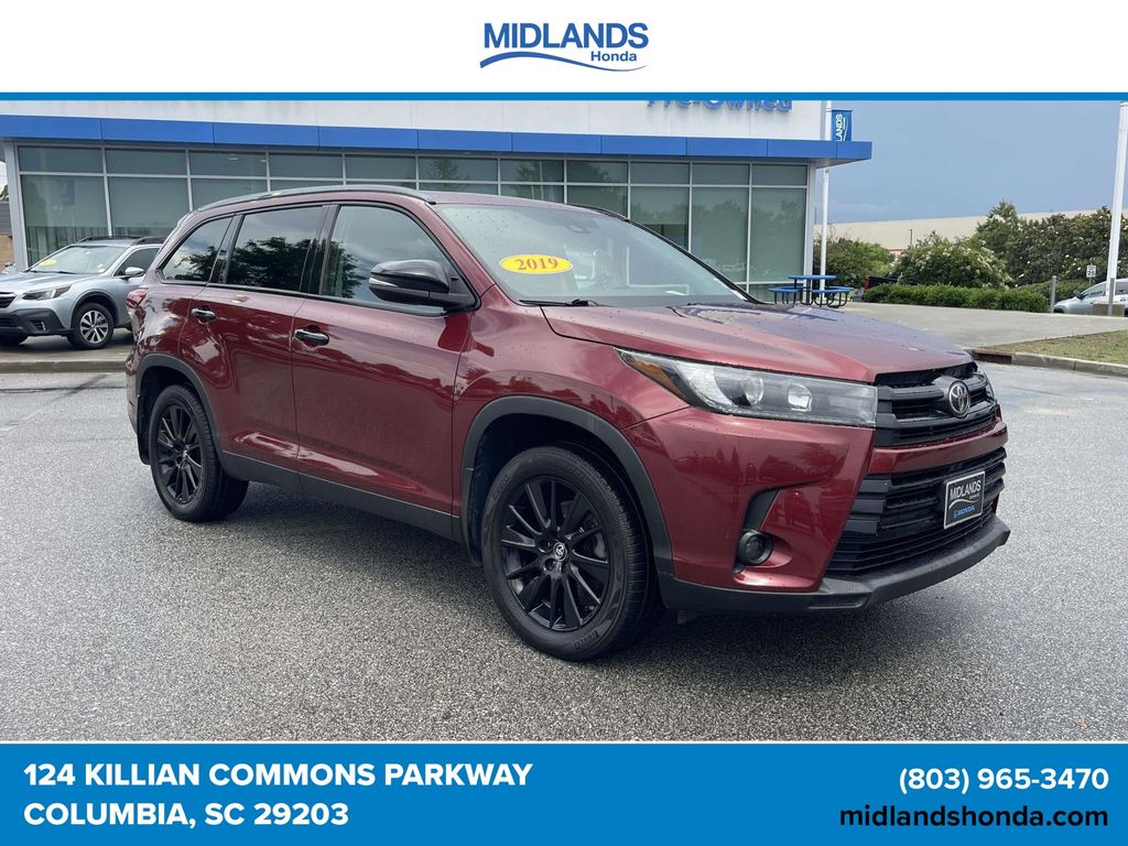Ooh La La Rouge Mica 2019 Toyota Highlander SUV / Crossover All-Wheel Drive 8-Speed Automatic