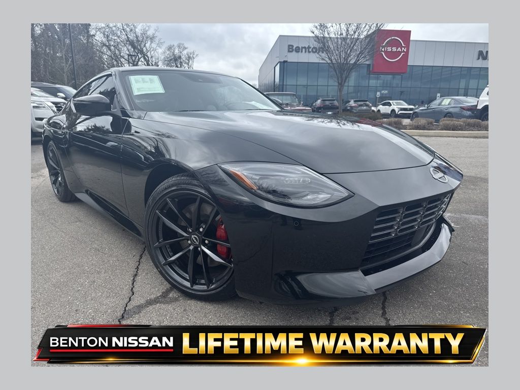 Black Diamond Pearl 2024 Nissan Z Performance RWD Coupe Rear-Wheel Drive 6-Speed Manual