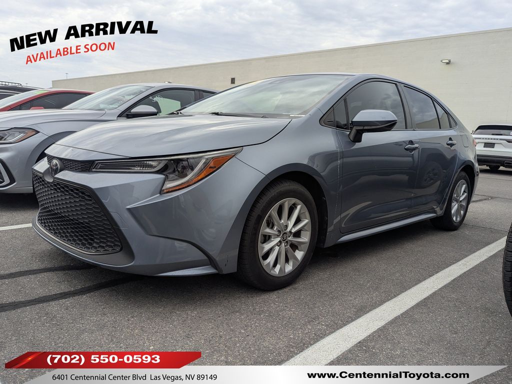 Used 2021 Toyota Corolla LE in Las Vegas NV | JTDHPMAE5MJ167826