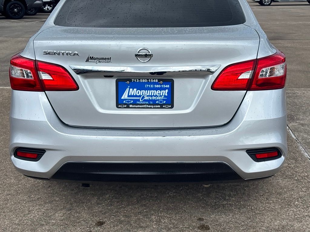 2018 Nissan Sentra S Silver at Bravo Nissan