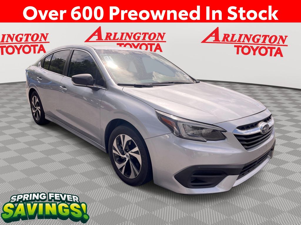 Ice Silver Metallic 2021 Subaru Legacy AWD Sedan All-Wheel Drive Continuously Variable Transmission