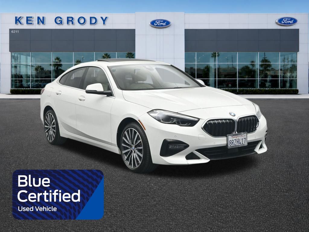 Alpine White 2021 BMW 2 Series 228i xDrive Gran Coupe AWD Sedan All-Wheel Drive 8-Speed Automatic