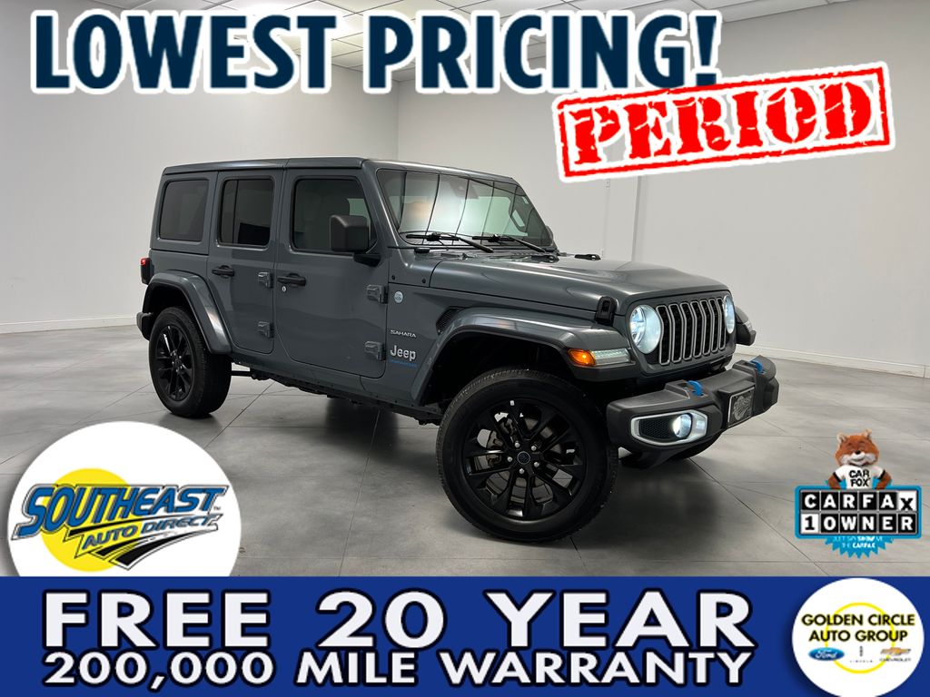 Anvil Clear Coat 2024 Jeep Wrangler 4xe SUV / Crossover Four-Wheel Drive 8-Speed Automatic