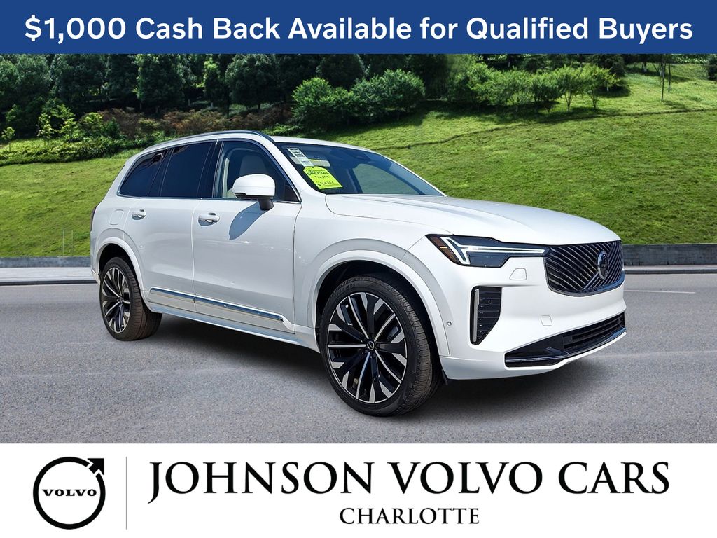 Crystal White Pearl 2026 Volvo XC90 B6 Ultra 7-Passenger AWD SUV / Crossover All-Wheel Drive Automatic