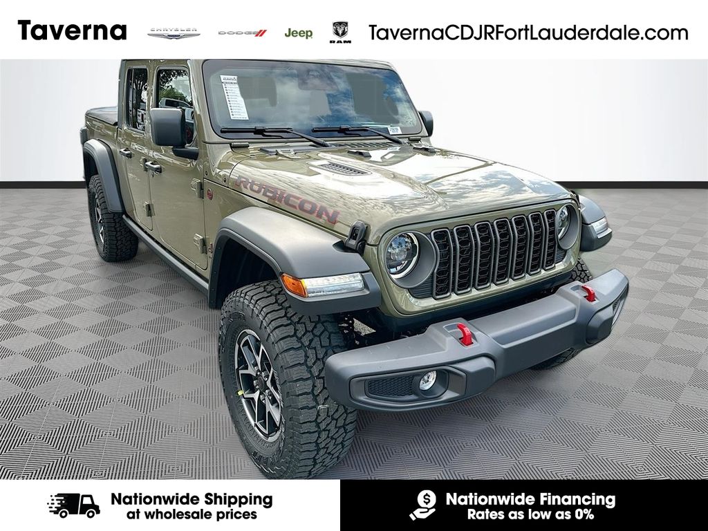 41 2026 Jeep Gladiator Rubicon Crew Cab 4WD Pickup Truck Four-Wheel Drive 8-Speed Automatic