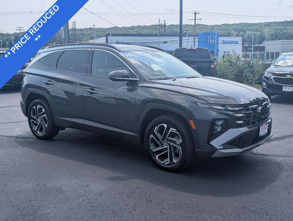 Ecotronic Gray 2025 Hyundai Tucson SUV / Crossover All-Wheel Drive 8-Speed Automatic