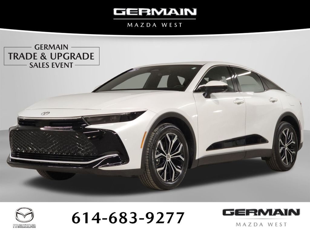 Oxygen White 2025 Toyota Crown Sedan All-Wheel Drive Continuously Variable Transmission